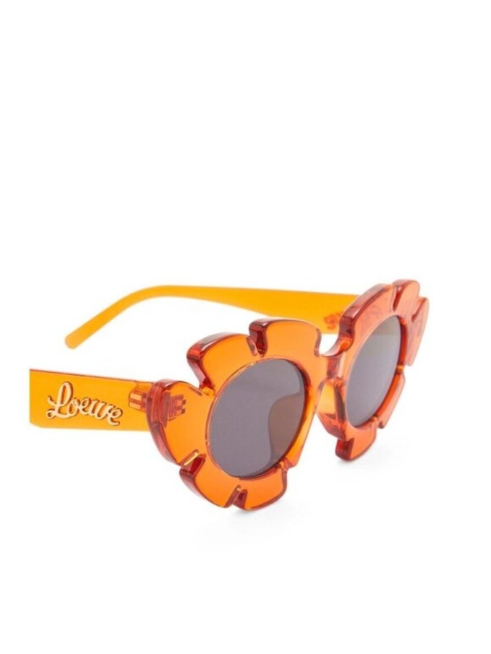 NEW Loewe Orange Flower Sunglasses 100% Authentic